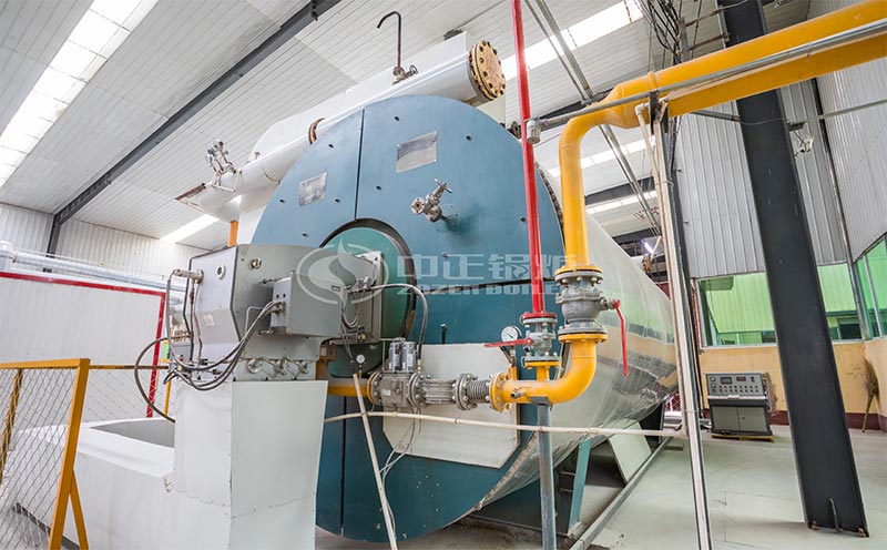 撬裝式導(dǎo)熱油鍋爐管路安裝客戶案例圖片